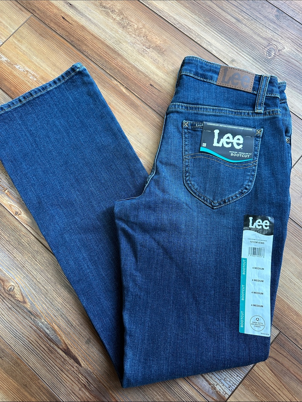 Lee Women's Dark Indigo Bootcut Jeans
